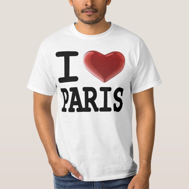 I Liebe PARIS T-Shirt (Vorderseite)