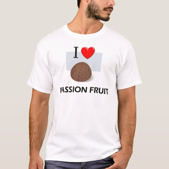 I Liebe-Passionsfrucht T-Shirt (Vorderseite)