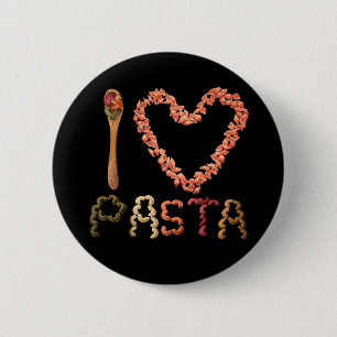 I Liebe Pasta Button