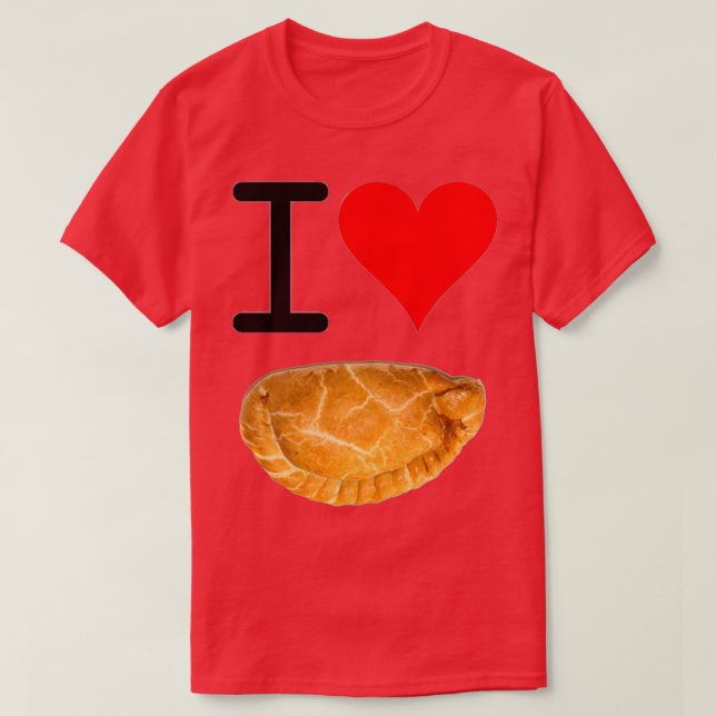 I Liebe Pasties  T-Shirt (Design vorne)