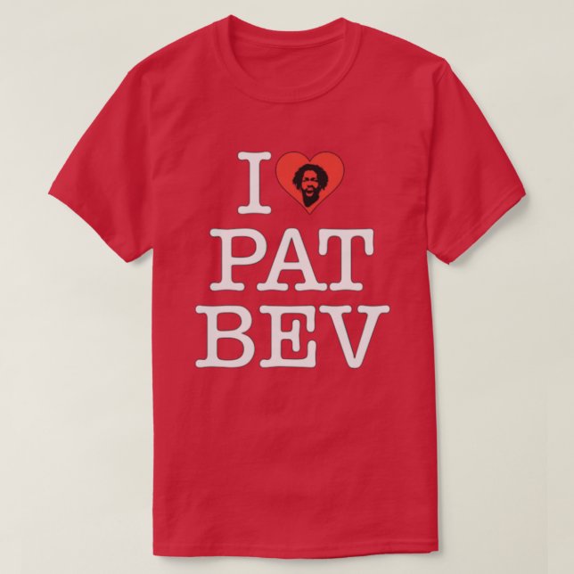 I Liebe Pat Bev TShirt (Design vorne)