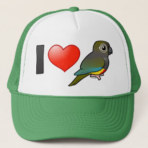 I Liebe Patagonier Conures Truckerkappe