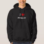 I Liebe Pathology - Heart - Science Medicinal Path Hoodie<br><div class="desc">I Liebe Pathology - Heart - Science Medicine Pathologe</div>