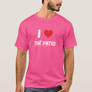 I Liebe Patio Backyard Relax Cook GRILLEN Grill Gr T-Shirt