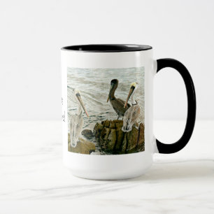 I Liebe-Pelikane! Kaffee-Tasse Tasse