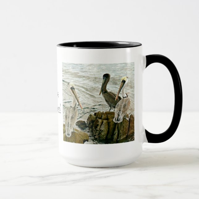 I Liebe-Pelikane! Kaffee-Tasse Tasse (Rechts)