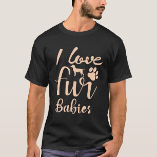 I Liebe Pelztiere T-Shirt