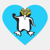 I Liebe PENGUINS - Wildtiere - Natur - Blau