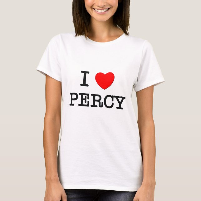 I Liebe Percy T-Shirt (Vorderseite)
