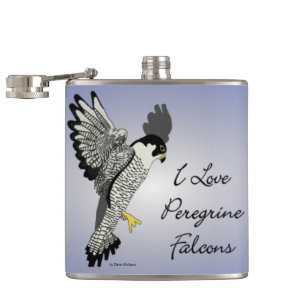 I Liebe Pererine Falke-Flasche Flachmann