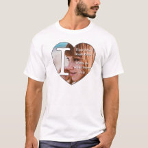 I Liebe Personalisierter Fotos -