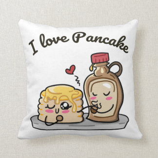 I Liebe Pfannkuchen Kissen