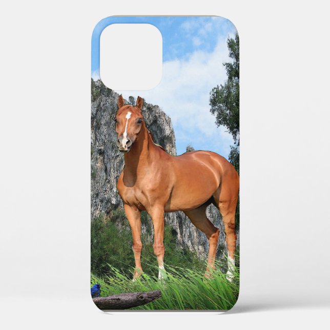 I Liebe Pferde Case-Mate iPhone Hülle (Rückseite)