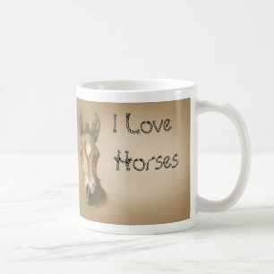 I Liebe-Pferde Kaffeetasse