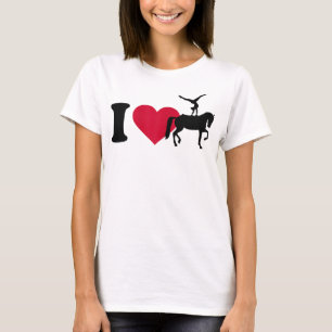 I Liebe Pferdegewölbe T - Shirt