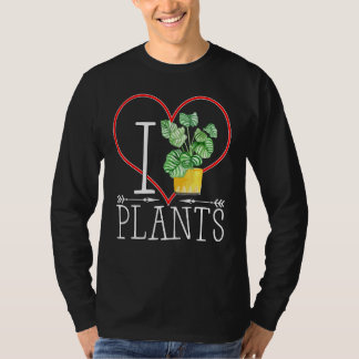 I Liebe Pflanze I Liebe Gartenarbeit Mama Vater Ki T-Shirt