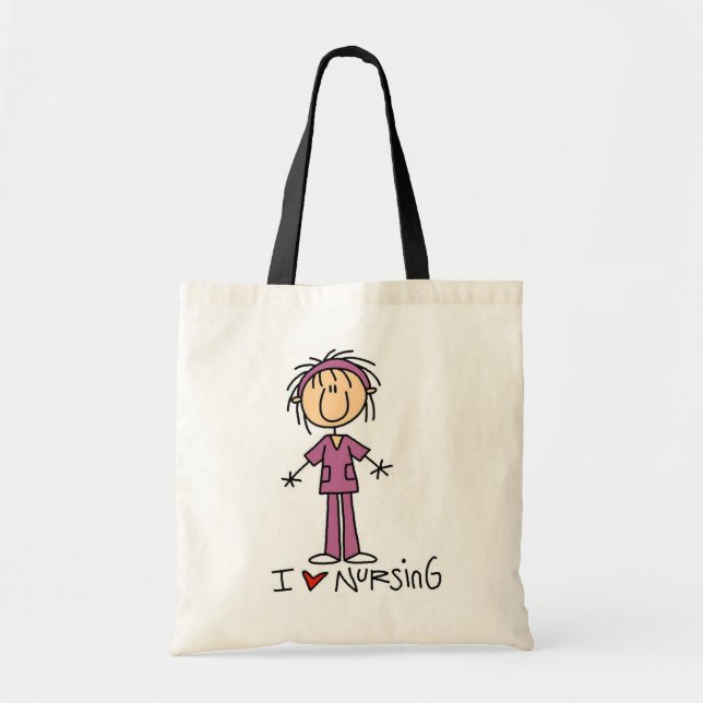 I Liebe-pflegenT - Shirts und Geschenke Tragetasche (Vorne)