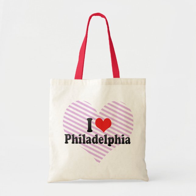 I Liebe Philadelphia Tragetasche (Vorne)