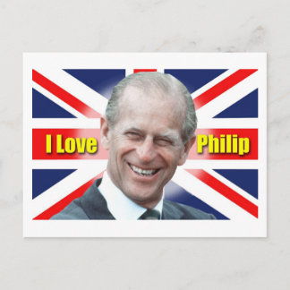 I Liebe Philip Postkarte