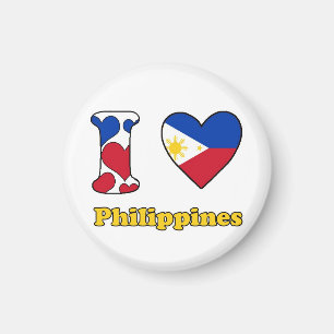 I Liebe Philippinen Magnet