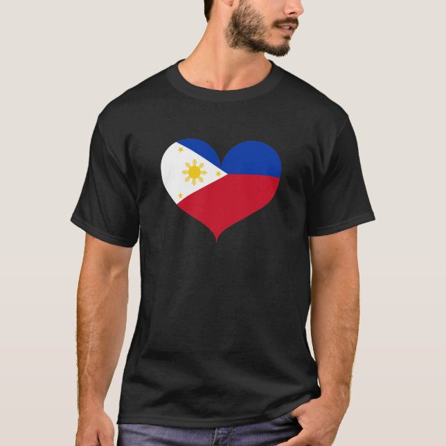 I Liebe Philippinen T-Shirt (Vorderseite)