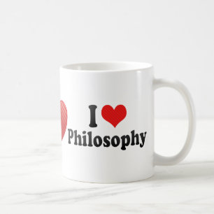 I Liebe-Philosophie Kaffeetasse