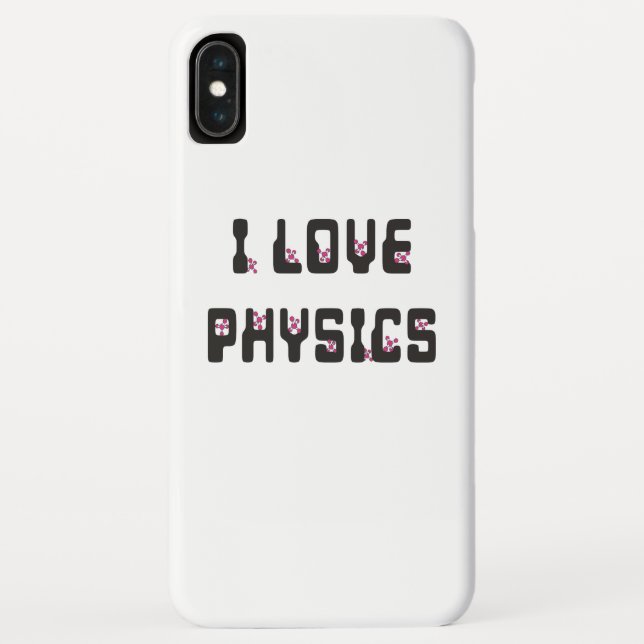 I Liebe Physik Case-Mate iPhone Hülle (Rückseite)