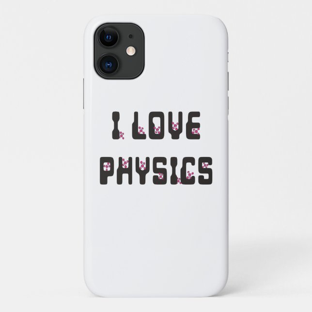 I Liebe Physik Case-Mate iPhone Hülle (Rückseite)