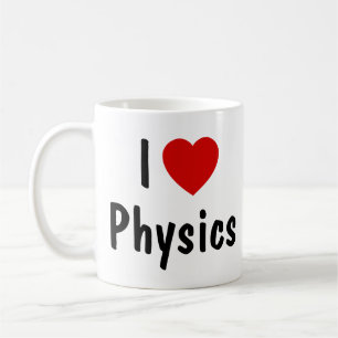 I Liebe Physik Kaffeetasse