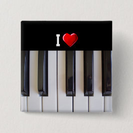 I Liebe Piano Button