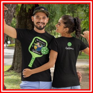 I Liebe Pickleball Green Paddle Niedlich Sports FO Tri-Blend Shirt