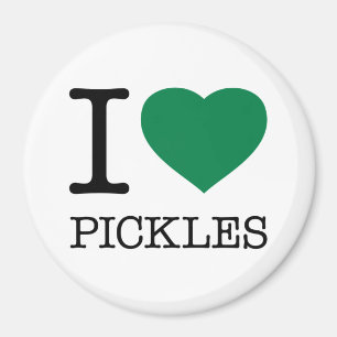 I LIEBE PICKLES MAGNET