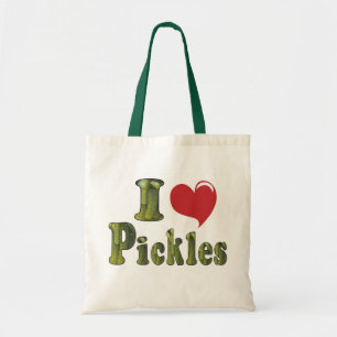 I Liebe Pickles Tragetasche