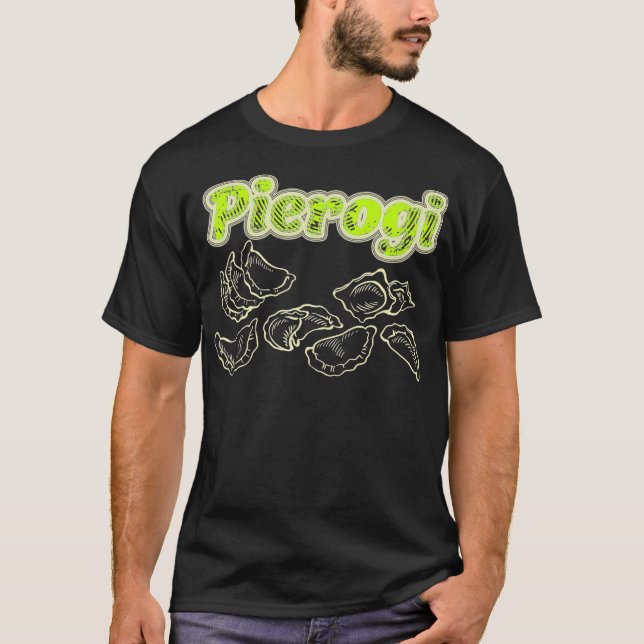 I Liebe Pierogi Perogi Pierogies Polnisch Phantast T-Shirt (Vorderseite)