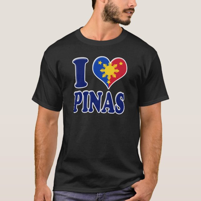 I Liebe Pinas T-Shirt (Vorderseite)