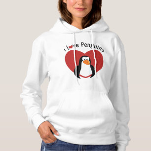 I Liebe Pinguine Hoodie