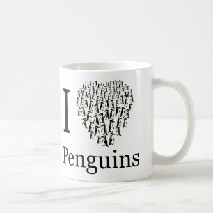 I Liebe Pinguine Kaffeetasse