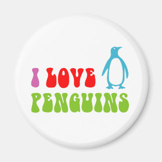 I Liebe Pinguine Magnet