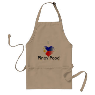 I Liebe Pinoy Pood Schürze