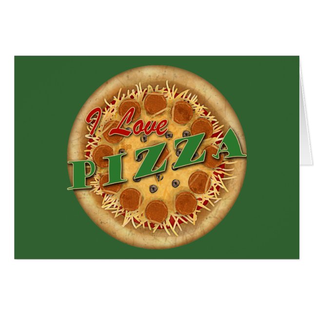 I Liebe Pizza (Vorderseite (Horizontal))