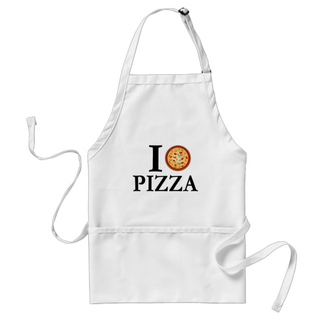 I Liebe Pizza Schürze (Vorne)