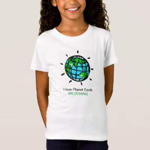 I Liebe Planet Erde - Wildnis - Natur - T-Shirt
