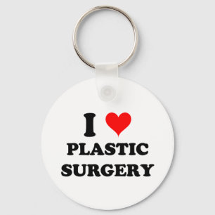 I Liebe-PlastikOperation Schlüsselanhänger