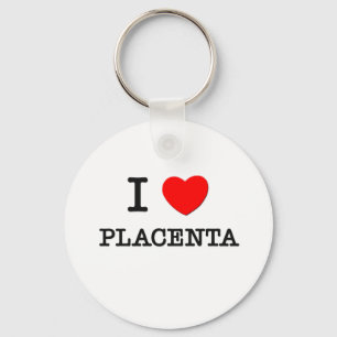 I Liebe-Plazenta Schlüsselanhänger