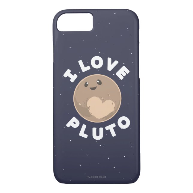 I Liebe Pluto Case-Mate iPhone Hülle (Rückseite)