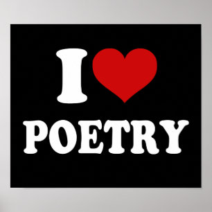 I Liebe Poetry Poster