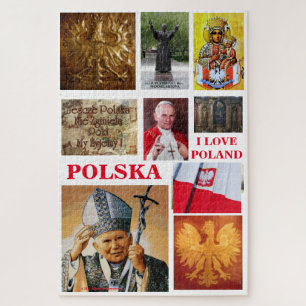 I LIEBE POLEN, POLNISCHE IKONEN-PUZZLE