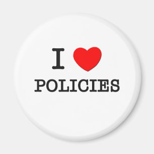 I Liebe-Politik Magnet