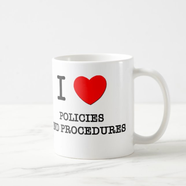 I Liebe-Politik und Verfahren Kaffeetasse (Rechts)