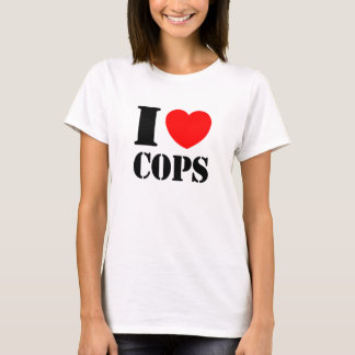 I LIEBE-POLIZISTEN! T-Shirt